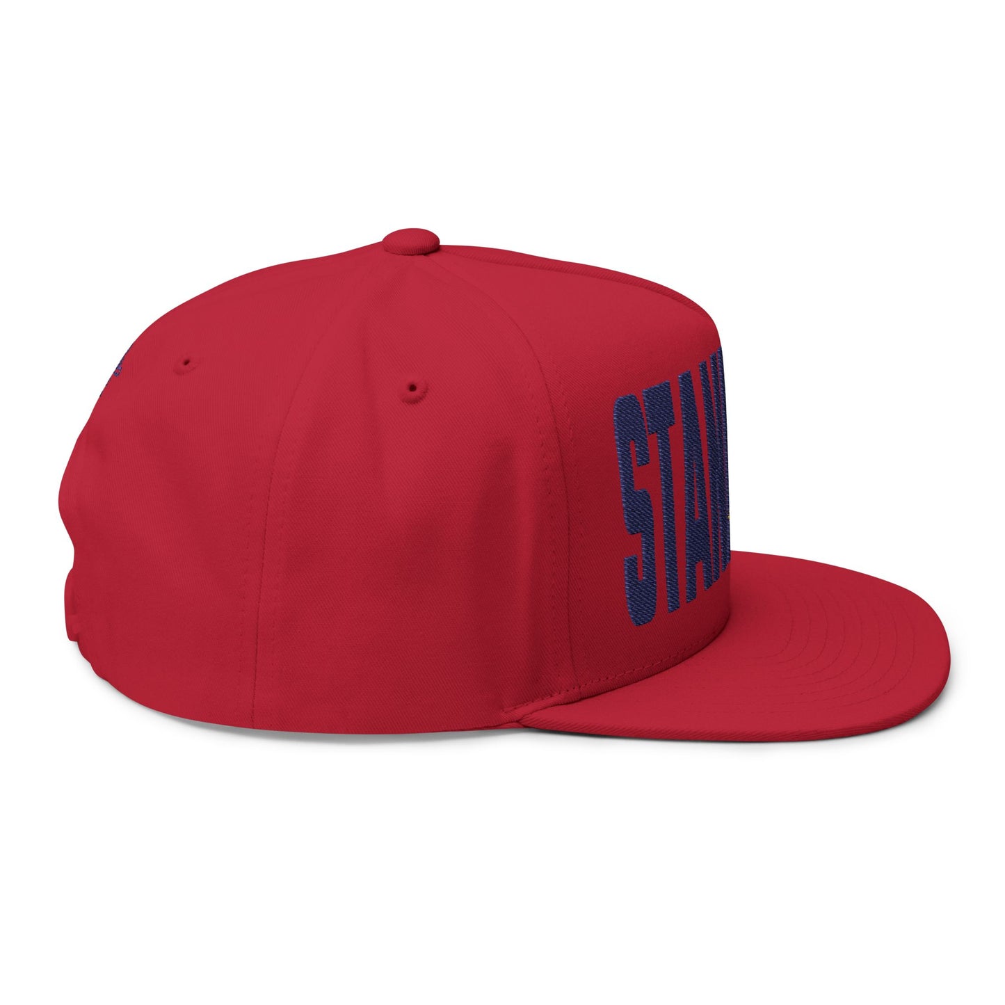 Stand Tall -TBC - Embroidered Flat Bill Cap