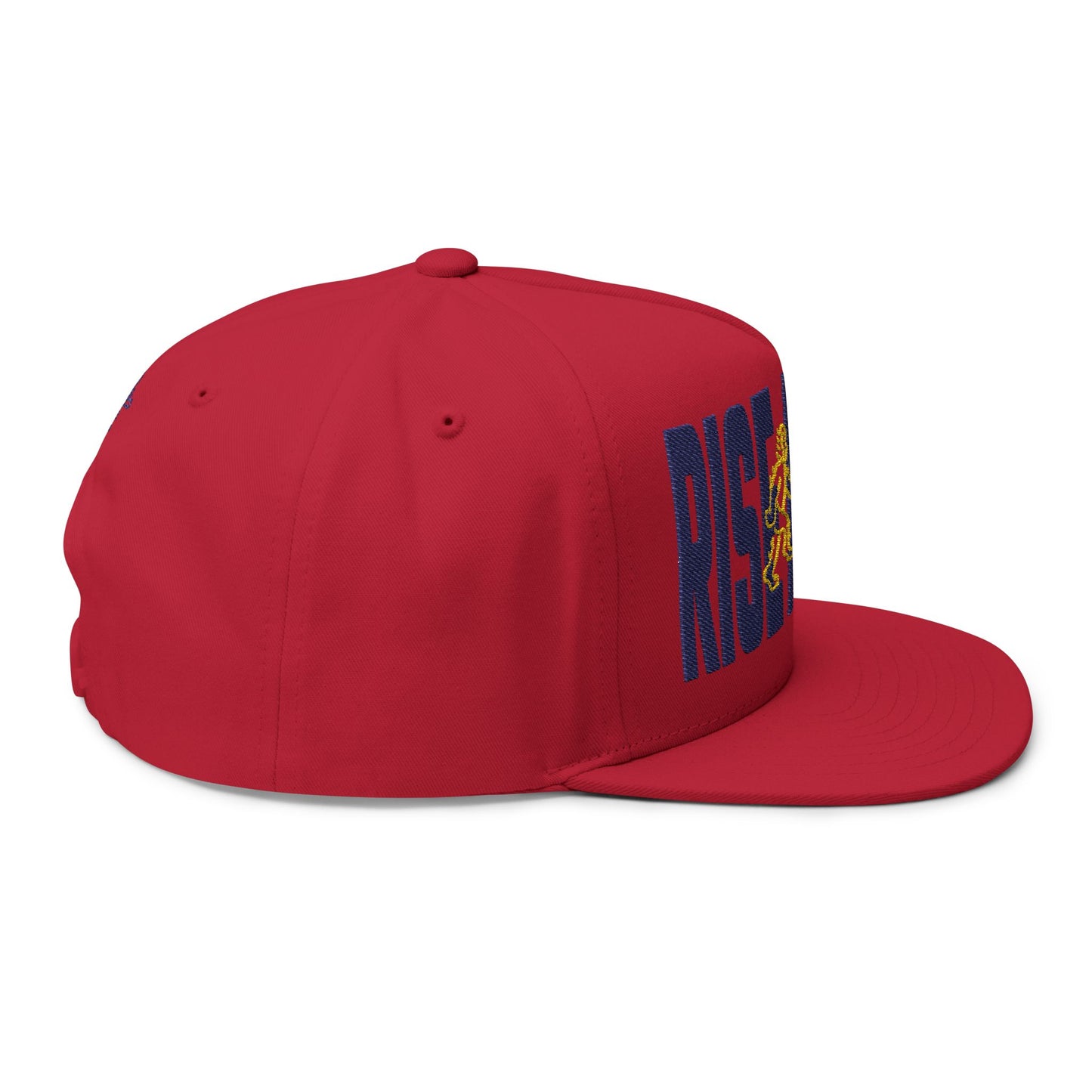 Rise Above -TBC - Embroidered Flat Bill Cap
