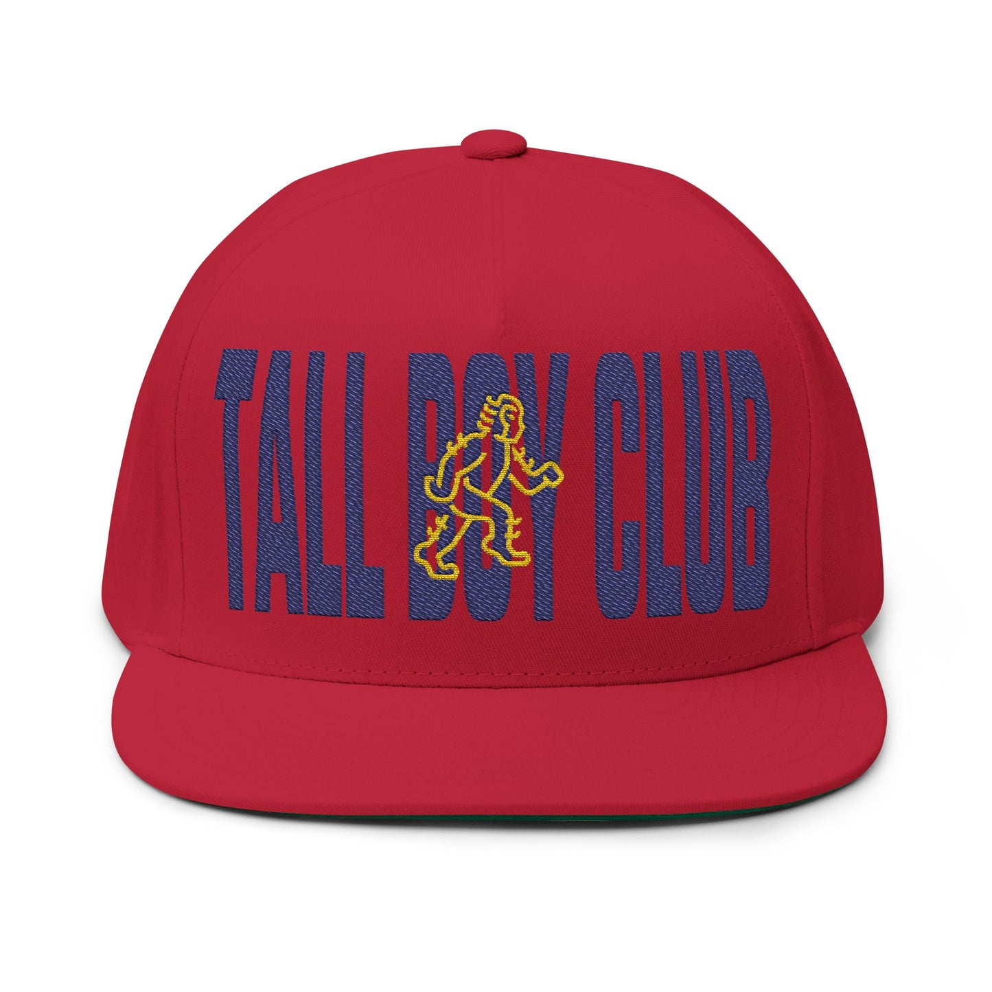 Tall Boy Club -TBC - Embroidered Flat Bill Cap
