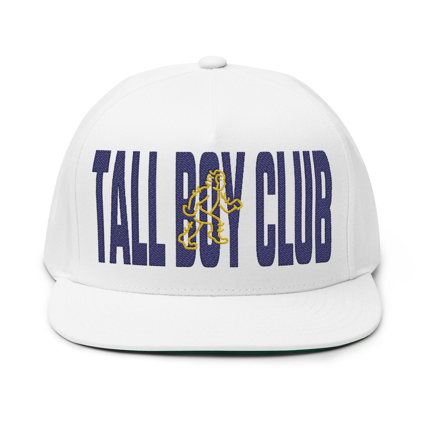 Tall Boy Club -TBC - Embroidered Flat Bill Cap
