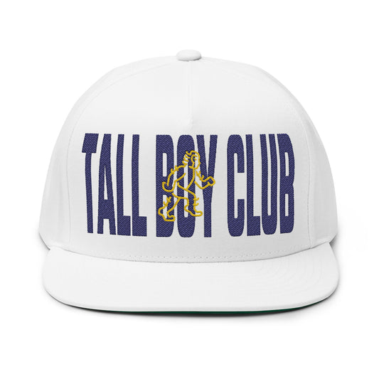 Tall Boy Club -TBC - Embroidered Flat Bill Cap
