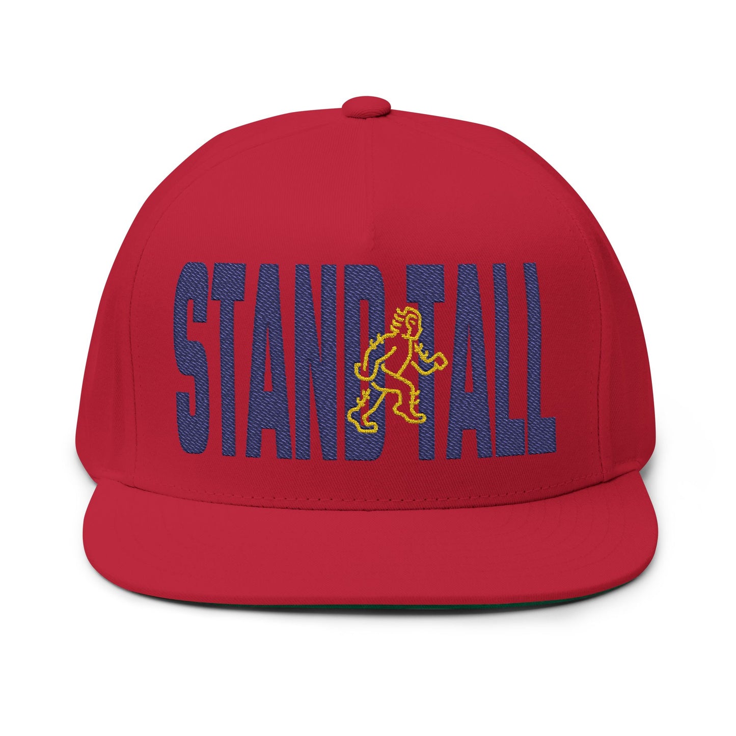 Stand Tall -TBC - Embroidered Flat Bill Cap