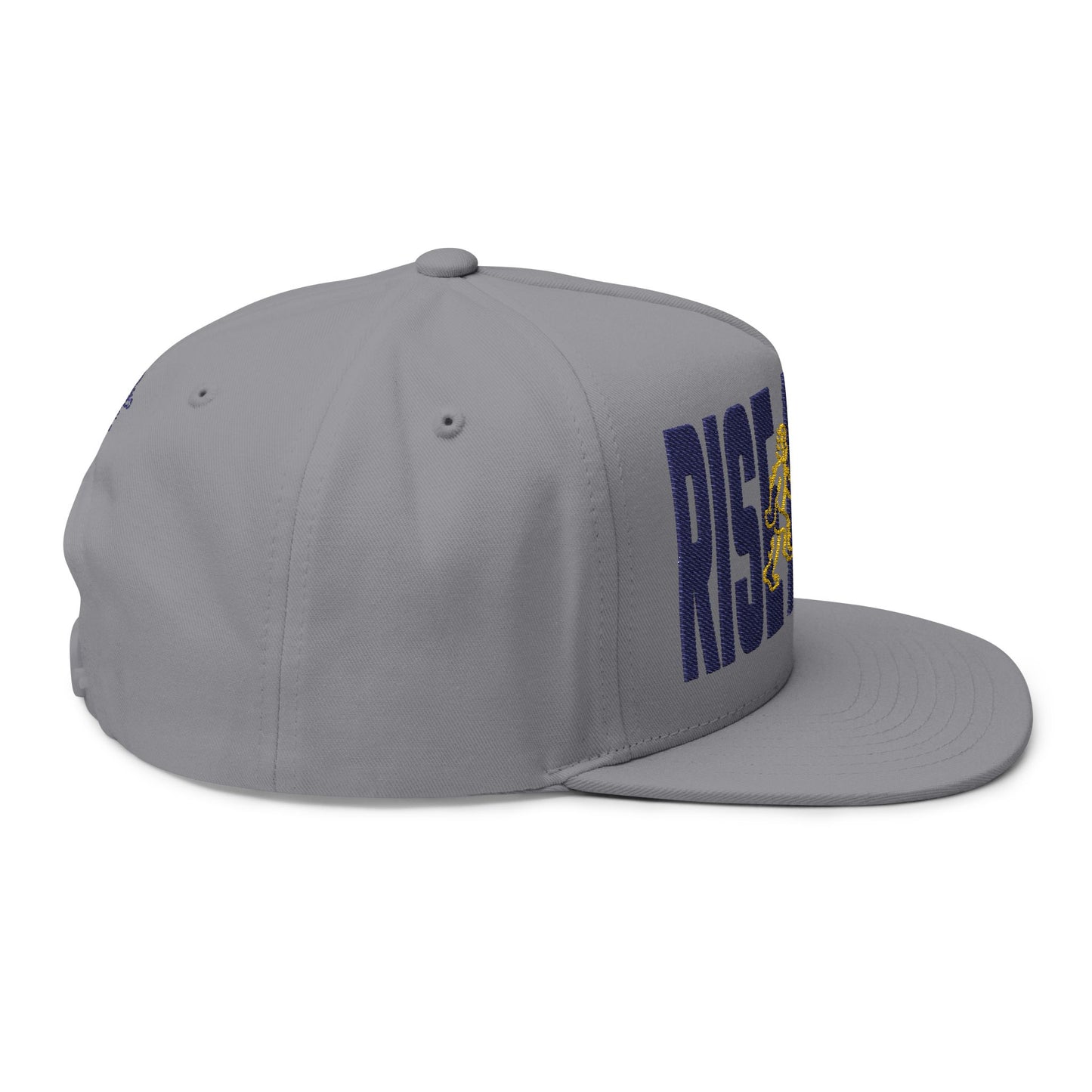 Rise Above -TBC - Embroidered Flat Bill Cap