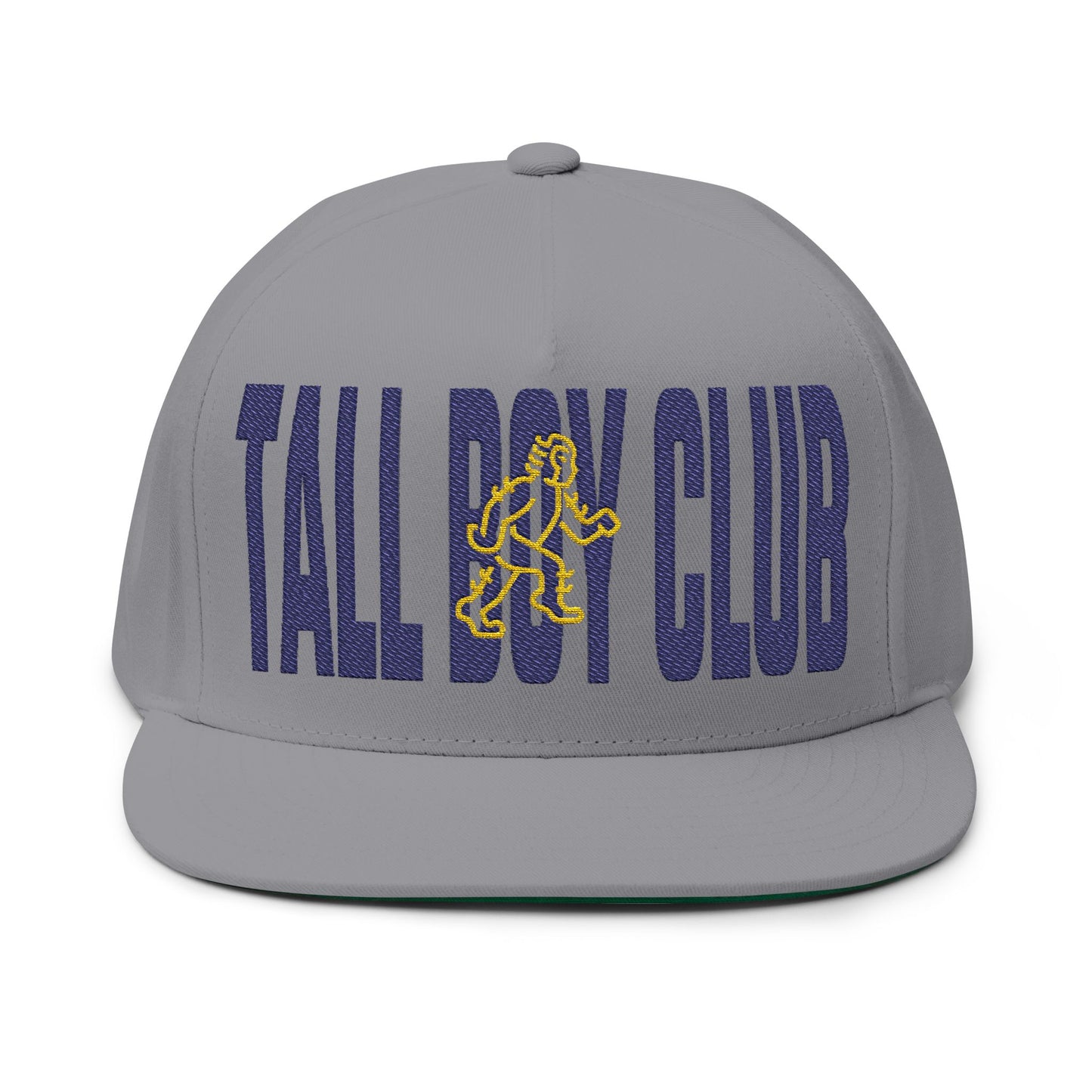 Tall Boy Club -TBC - Embroidered Flat Bill Cap