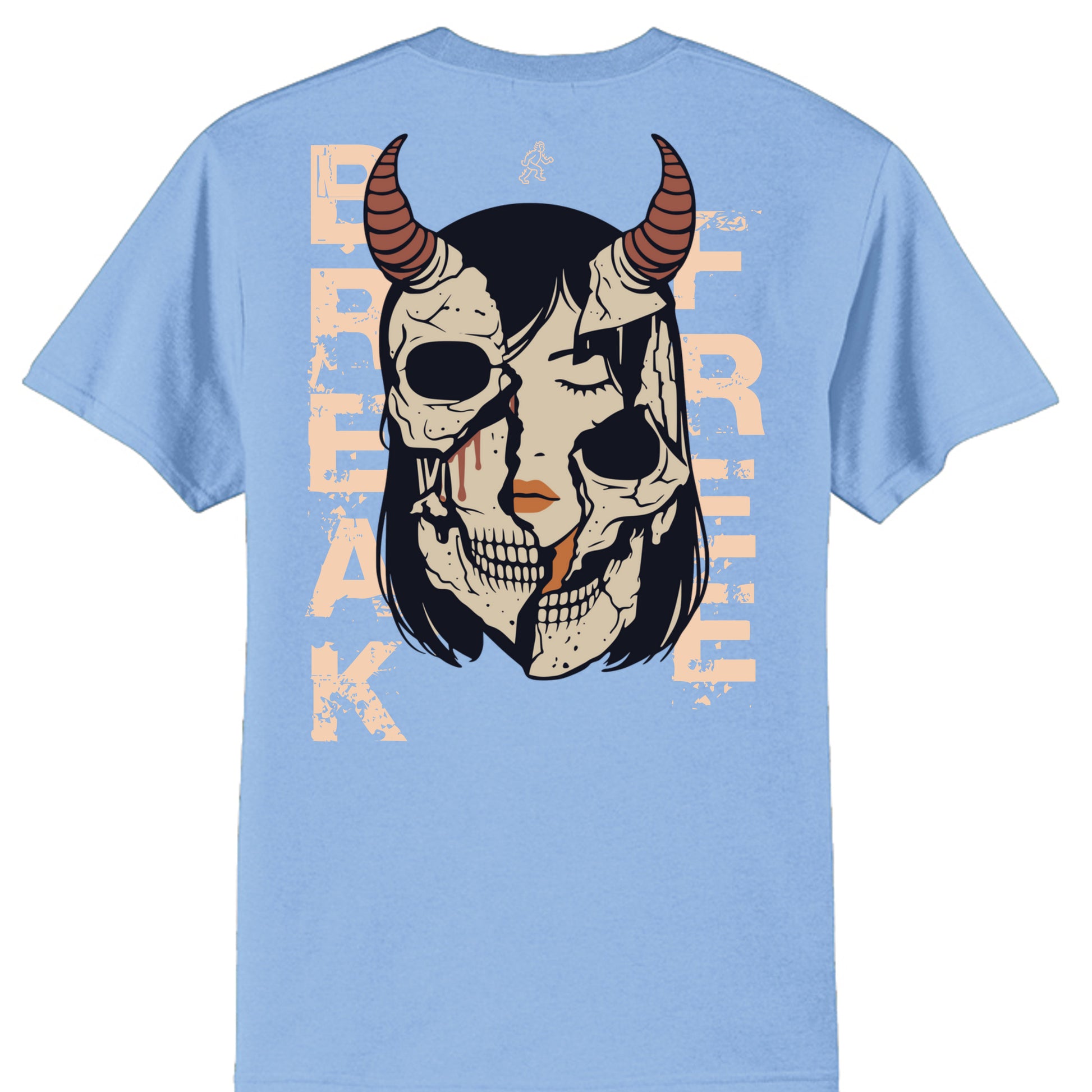 Light Blue - PC55T - BACK